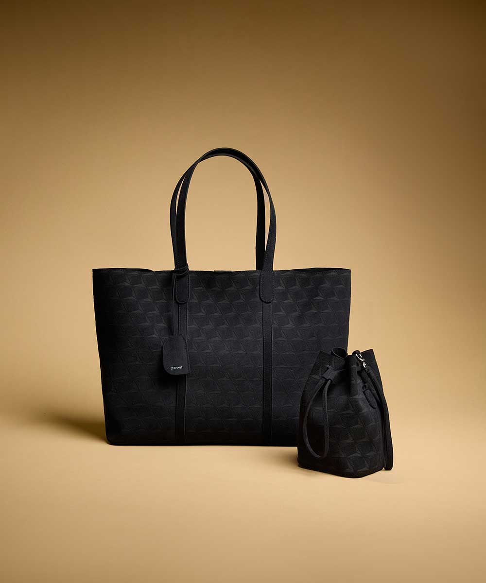 Monogram Tote Bag Medium / ウルトラスエード モノグラム トートバッグ ミディアム