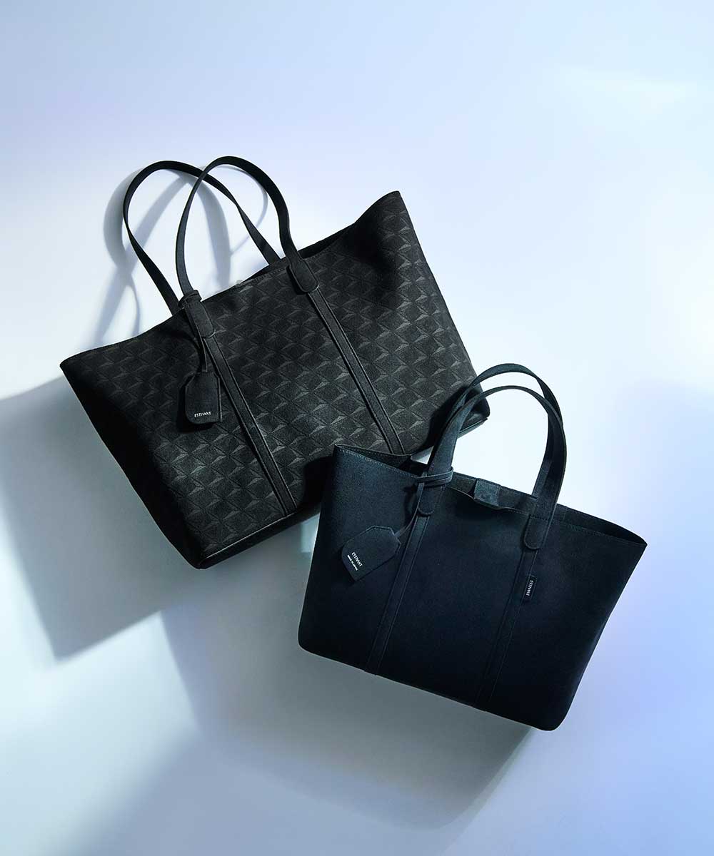 Monogram Tote Bag Medium / ウルトラスエード モノグラム トートバッグ ミディアム