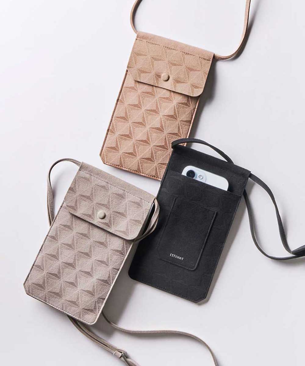 Phone Pouch / ウルトラスエード スマホショルダーバッグ
