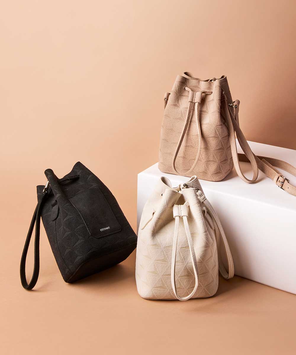 Kinchaku Bag / ウルトラスエード巾着バッグ